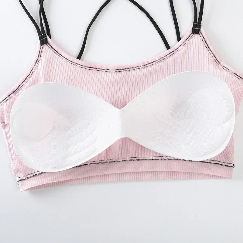 Women’s Cotton Padded Bra & Panties Set – Comfortable Kids Sports Underwear